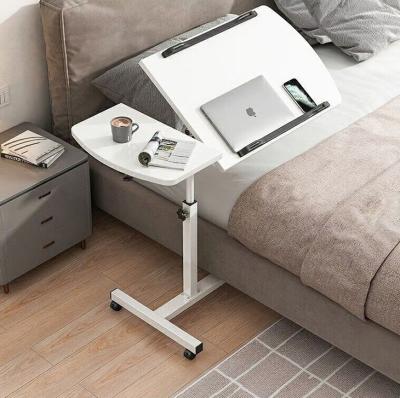 China 80 kgs/lbs Height Adjustable Wooden Mobile Foldable Gaming Desk for Living Room for sale