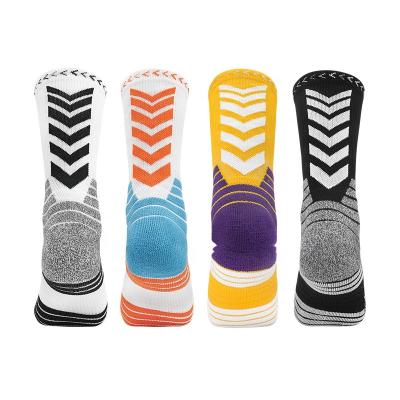 China New QUICK DRY Children's Basketball Non-slip Medium Children's Sports Socks Towel Bottom Tube Knocks Youth Socks for sale