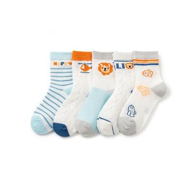 China 2022 new spring and autumn breathable children boy and girl cotton socks for sale