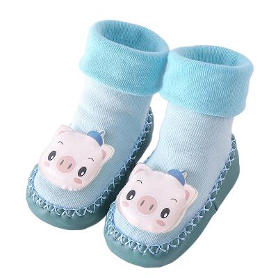 China Modern Soft Professional Manufacturer Kids Socks Cotton Household Girls Socks for sale