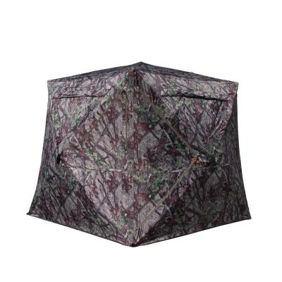 China Factory Price Sale 1-3 Person Blind Camouflage Hunting / Camouflage Hunting Multiplayer House Tent Shooting Range Game for sale