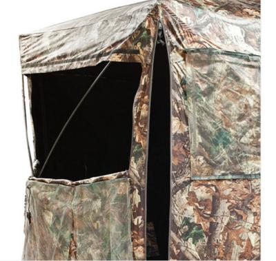 China Extended Type Hunting Tent For 2 Hunters 150x150x165cm 210D Polyester for sale