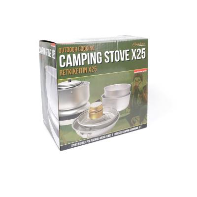 China For Trekking And Outdoor Cooking Stove Set Camping Complete Ten Pieces For Trekking And Outdoor Cooking for sale