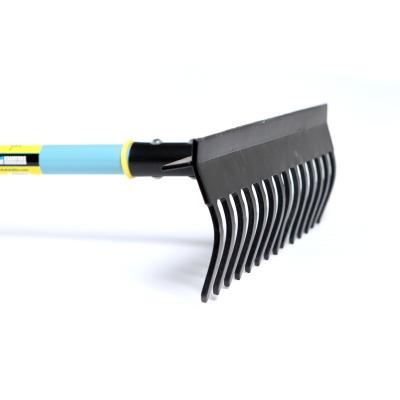 China Iron Combi System Widely Used Rake 170cm Garden Soil Rake With Leveling Function for sale