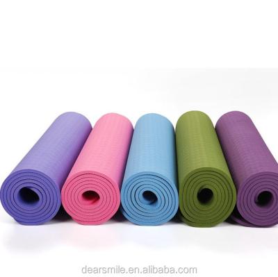 China Hot Sale Organic Yoga Mat Beginner Yoga Mat Eco-Friendly Eco-Friendly Position Guide for sale