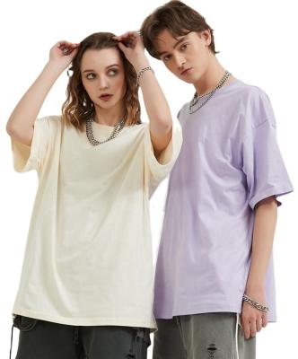 China Anti-Wrinkle Xinglan T-shirt Supplier Fashion Cotton Oversized Tee Custom Boxy Fit Blank T-Shirt For Men's Clothing T-shirt for sale