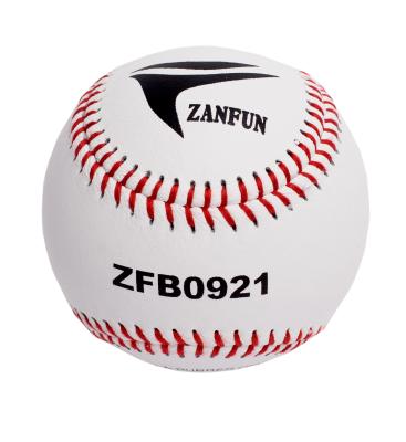 China Factory Price High Quality Leather Training Baseball With Cork Rubber Core for sale