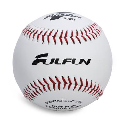 China PVC Proromotional Customized PVC To Stopper Leather Baseball for sale