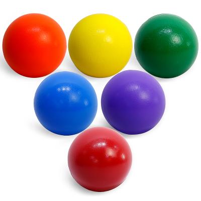 China PU Playground Sports Compressible Eco-Friendly Biodegradable Dodge Ball for sale