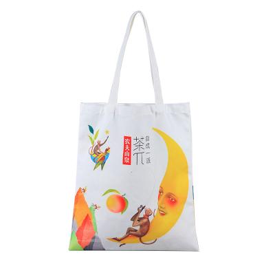 China Custom Price Cotton Item Style Pattern Letter Silk Promotion Organic/Eco Cheap Custom Logo Bag Tote Shopping Bag Cotton Canvas for sale