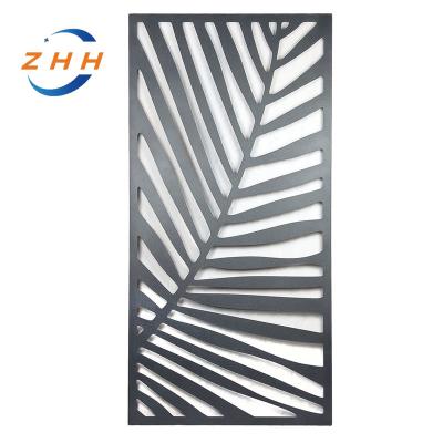 China Art Deco laser cut patio partition dividing wall separators outdoor laser cutting patio screen panels for sale