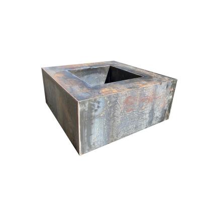 China Stocked fire pit bowl for propane wood burning fire pit round steel patio outdoor fire pit for sale