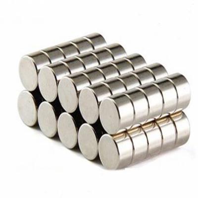 China High Performance Mini Round Magnet D10 N52 Neodymium / Industrial Strong Neodimium Disc Magnets / Neodimio Imanes for sale