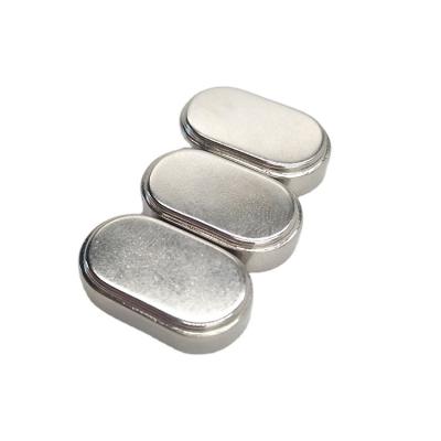 China Industrial New Design Industrial Strong Magnetic Ellipse Customizd Square Retangualar Neodymium Magnet Price Nickel N52 for sale