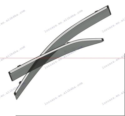 China NEW RAINSHIELD DOOR SUNSHADE EXTERIOR CAR WINDOW decoration INJECTION SUN SHADE FOR TOYOTA AURION 2006 for sale