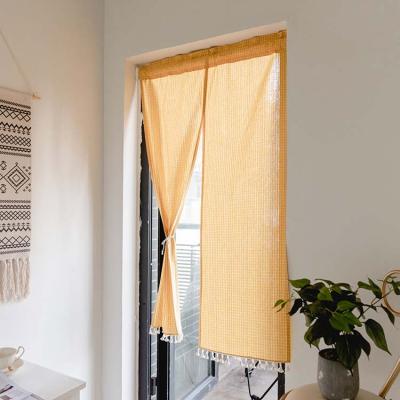 China Vintage Custom Blackout Factory Door High Quality Curtain For Door Decoration for sale