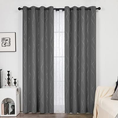 China Customized Ready Made Luxury Blackout Fabricating Designer Backdrop Curtains For Living Room for sale