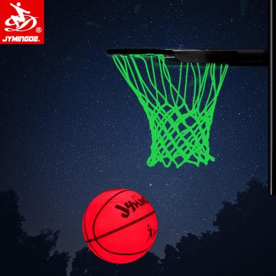 China Wholesale Match Glow in the Dark Bulk Nylon Basketball Net for sale