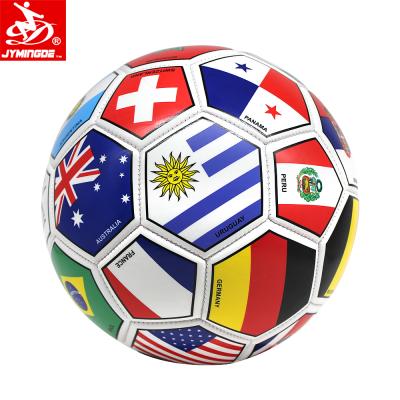 China PU/TPU/PVC Size 5 Size And Weight Official PVC Soccer Ball Fussball Football With Logo for sale