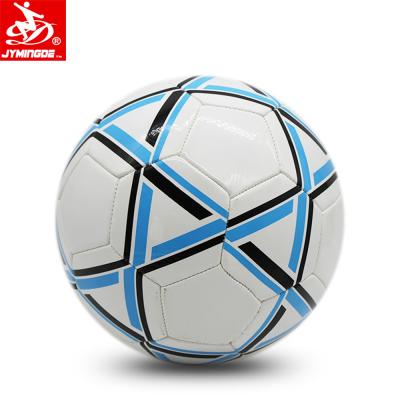 China Custom PU/TPU/PVC Ball Soccer Machine Stitched Football Size 5 PVC Leather Foot Ball for sale