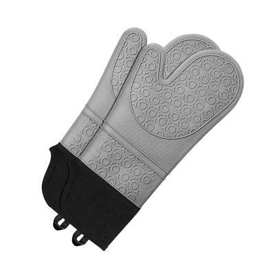 China E-PIN 2Pcs Traditional Silicone Oven Mitts Kitchen Mitts for sale