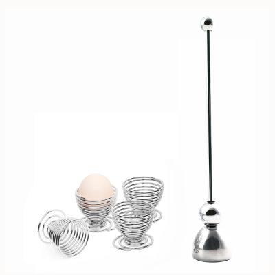 China 5Pcs E-PIN Egg Tool Kit Breakfast Set Viable Egg Topper for sale