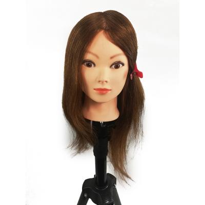 China Factory Price Human Animal Hair And Deep Wave Hair Styrofoam Mannequin Training Head For Black Women for sale