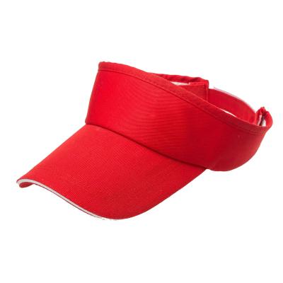 China Adult 100% Polyester Outdoor Picture Summer Sun Umbrella Advertising Empty Sun Shade Hat for sale