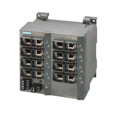 China Automation industry PLC Controller SCALANCE X216 Switch 6GK5216-0BA00-2AA3 for sale