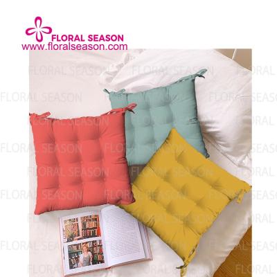 China Wholesale Anti-static Solid Color Floor Rests Non-slip Chair Protector Tatami Window Protector Soft Thicken Daybed Floor Cushion for sale