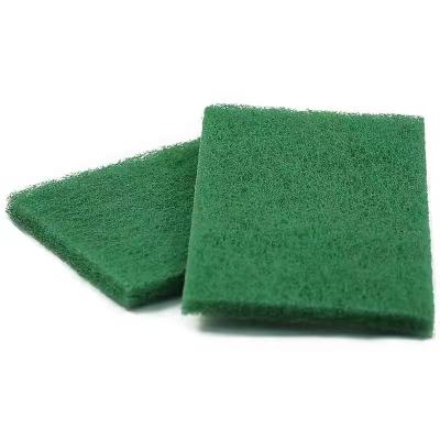 China Sustainable Green Pad Scrubber Kitchen Washing Green Scrubber Green Scrubber Pad for sale