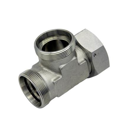 China DIN Metric Carbon Steel Hydraulic Swivel Fittings, parker manufacturer-supplier for sale