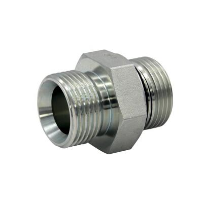 China Construction Machinery BSP Hydraulic Fittings For JCB Type Pipes for sale