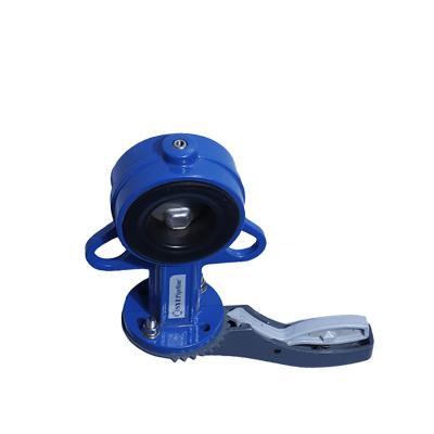 China General Virtues High Quality Malleable Iron Butterfly Valve PVC Butterfly Valve for sale