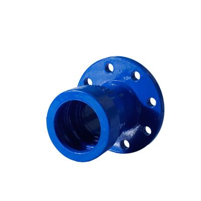 China Pipe Lines Connect Ductile Iron Epoxy Paint Pipe Fittings For PVC Pipes For Water System for sale