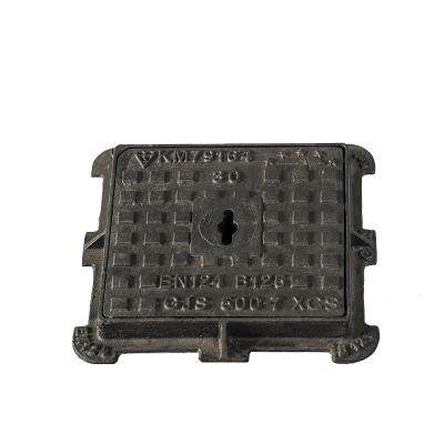 China 600x600 Road Gas Station Manhole Cover Heavy Duty Manhole Cover Manhole Covers for sale