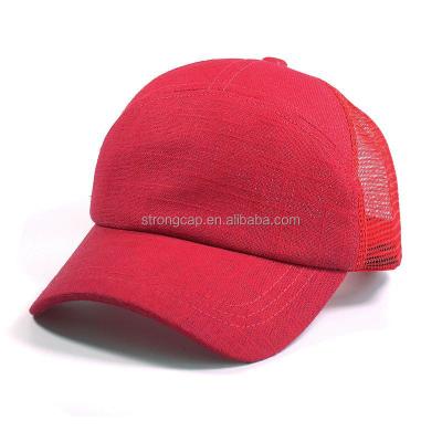 China Wholesale High Quality Waterproof Sports Hat Mesh Custom Baseball Hats Mesh Hats Cap With Custom Logo Snapback Hats for sale