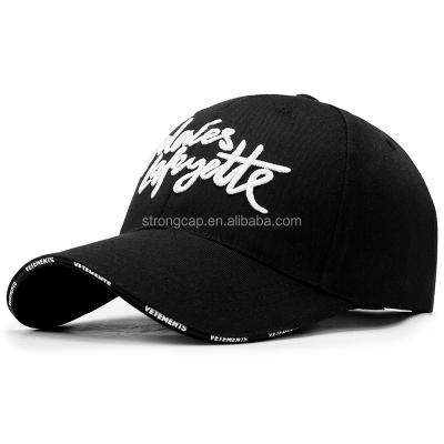 China OEM cheap 100% JOINT Polyester 6 panel 3d embroidery custom high baseball cap for sale