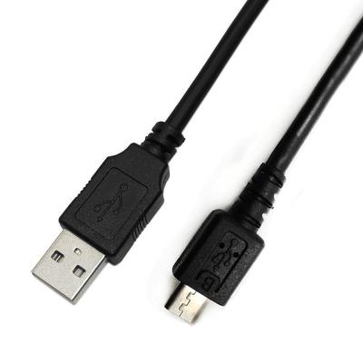 China Etc.electronic Mobile Phone Product In Stock 1M Black Micro USB Data USB Charging Cable A Male To Micro B USB Cable for sale