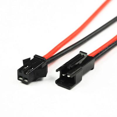 China Multimedia 2 Pin JST SM Socket Male Female Connector Cable For 5050 3528 LED Strip Light for sale