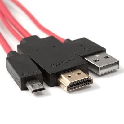 China Micro USB to HDMI Micro USB to HDMI Cable HDTV Adapter For All Devices for sale