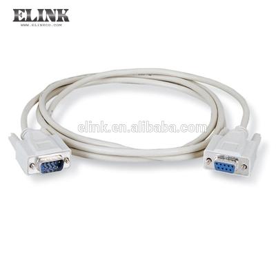 China COMPUTER Factory Price DB9 Male To Male DB9 Serial Cable For Data Link for sale