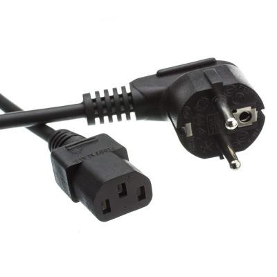 China Consumer electronics ac power cord cable for computer with different plugs for sale