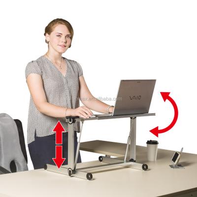 China 2018 Folded OMax POS Desk Folding Laptop Table For Your Health Work for sale