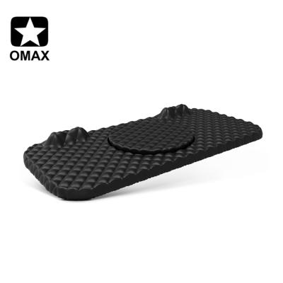 China Omax PU Foam Office Waterproof Comfortable Anti Fatigue Ergonomic Position Mat With Foot Massage for sale