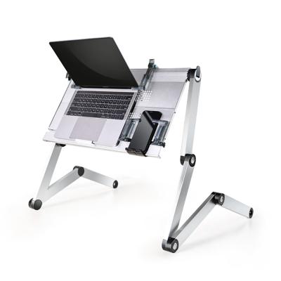 China Adjustable Laptop Sstand Computer Desk Folding Mount Laptop Table Factory Price (Size) for sale