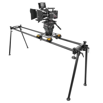 China Video Volveshots BX200 Portable Motorized 2m Rail Camera Track Camera Track Dolly Slider Payload 50KG DSLR Electronic Aluminum Dual Motor for sale