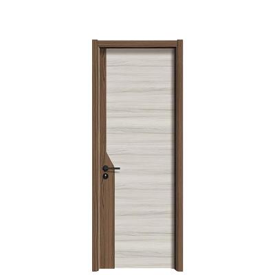 China China Supplier High Quality Modern French Style Interior Top Wooden Home Door for sale