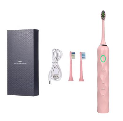 China Factory Wholesale Oral Hygiene Rechargeable Smart Whitening Electric Toothbrush Waterproof Battery Operated IPX8 for sale