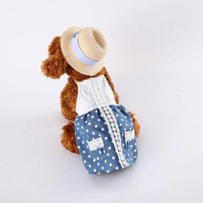 China Fashion Straw Spring Summer Puppy Dog Hat Pet Hat S M L Sustainable Soft Dog Accessories for sale